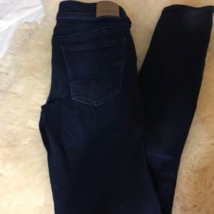American Eagle Super Stretch X Super Low Jeggings